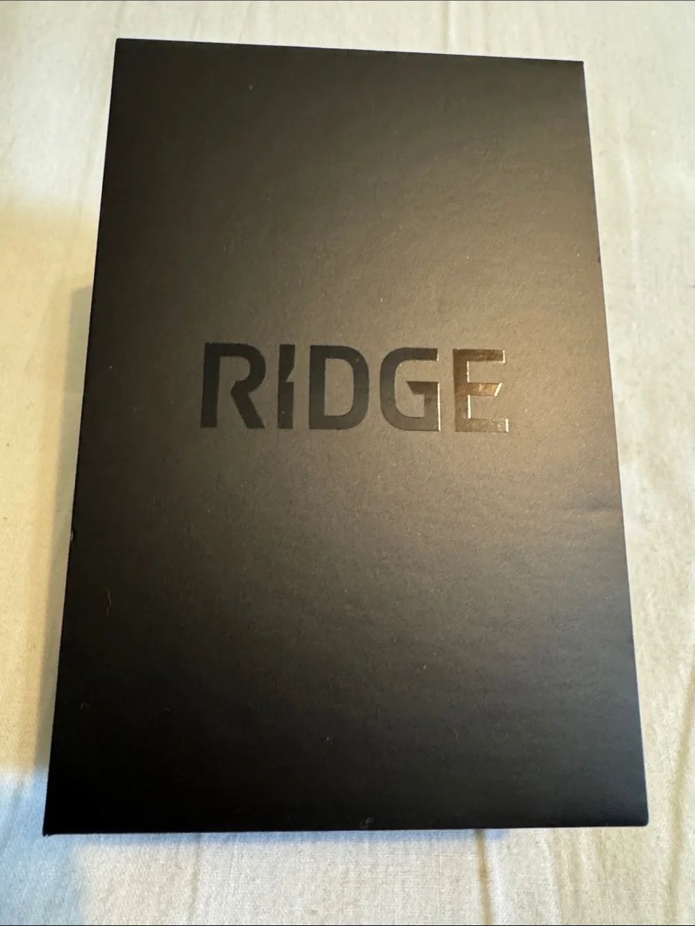 Ridge Ultra Minimalist Carbon 3K Wallet - Black Carbon NWOT